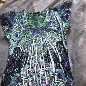 Woman’s floral top